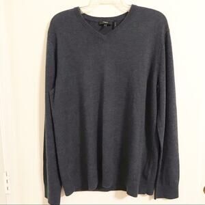 Theory 75% Merino Wool Men's V-Neck Sweater